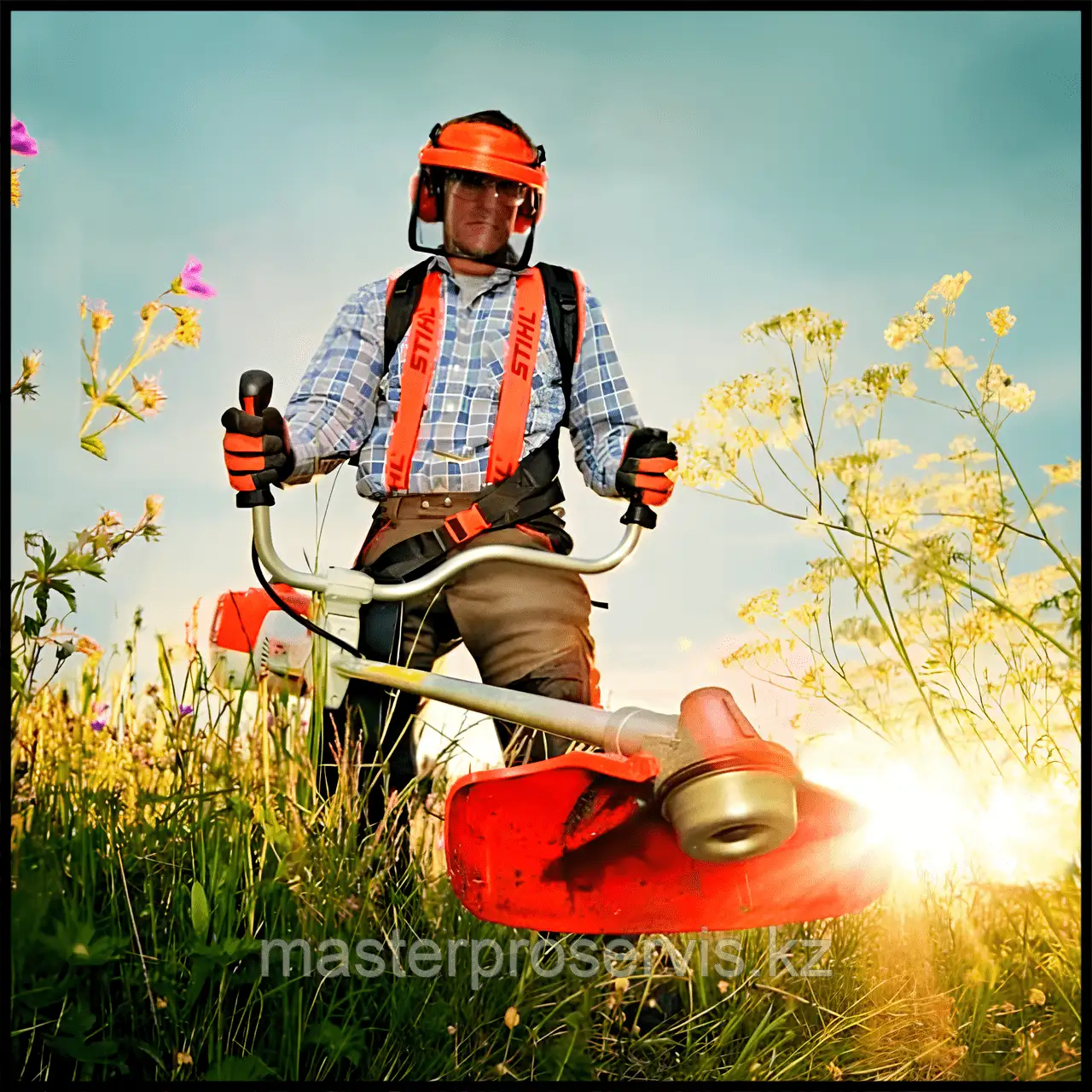 Ремонт бензинового триммера в Алматы