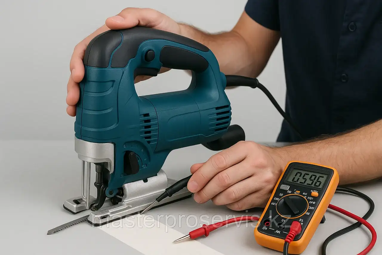 Диагностика электролобзика в сервисе