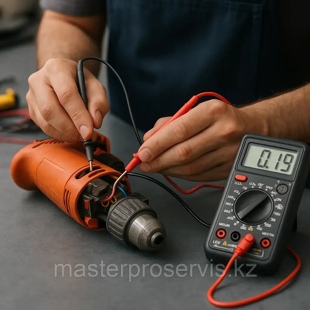 Диагностика электрической дрели — проверка инструмента мастером