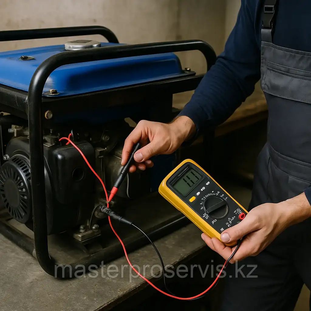 Диагностика бензинового генератора в сервисе