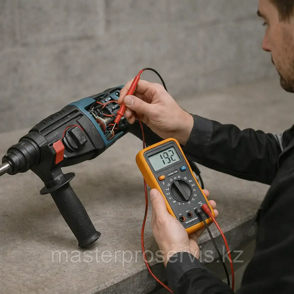 Диагностика перфоратора — проверка инструмента мастером