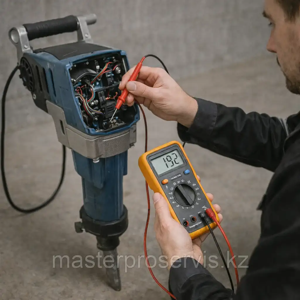 Диагностика электрического отбойного молотка — MasterProServis