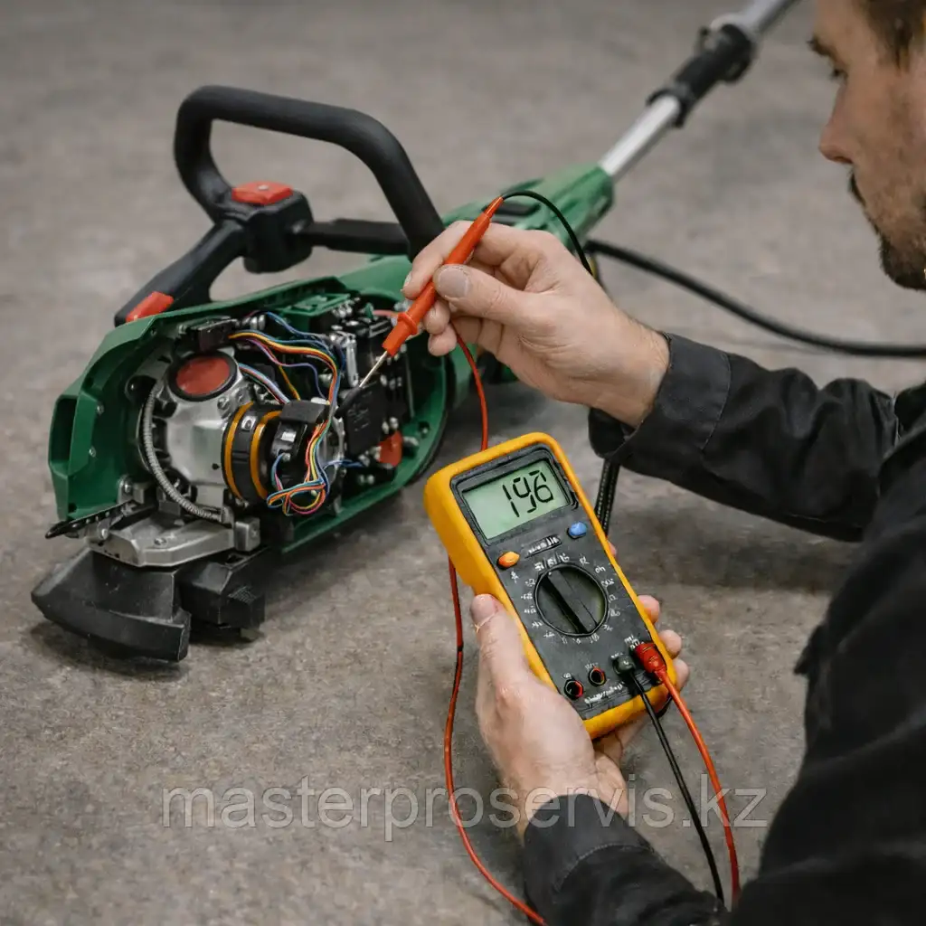 Диагностика электрического триммера в сервисе MasterProServis