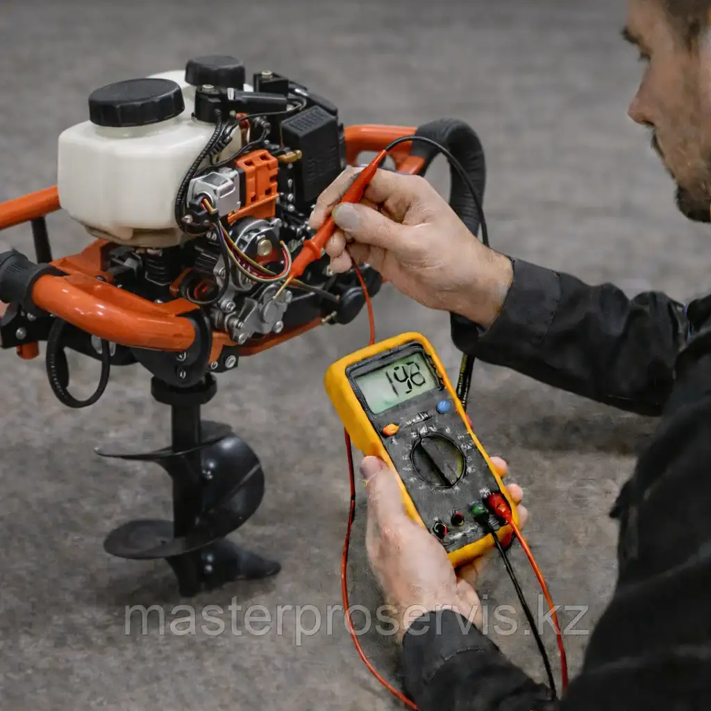 Диагностика мотобура в сервисе MasterProServis