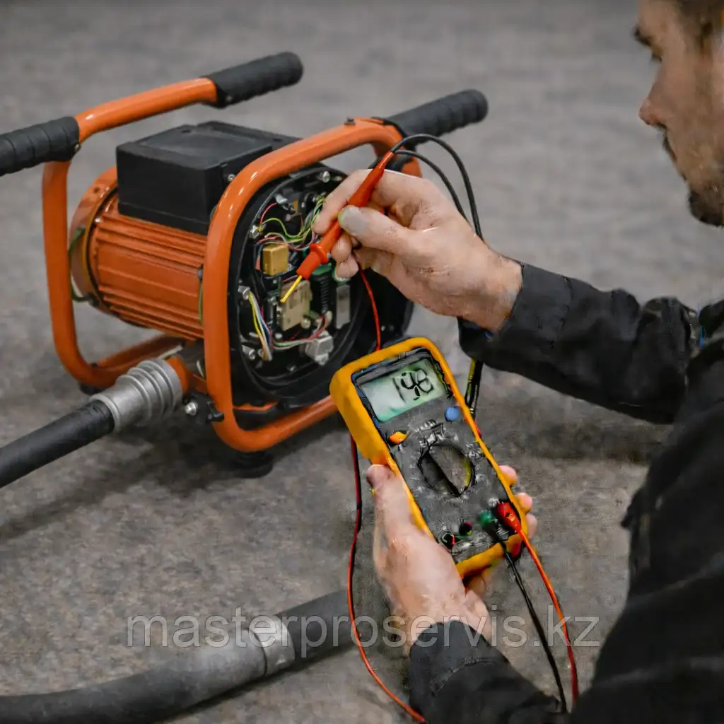Диагностика вибратора для бетона — проверка инструмента мастером