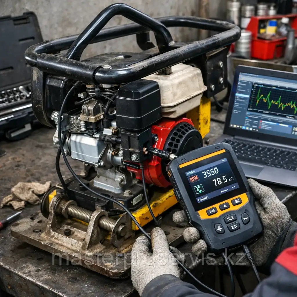 Диагностика виброплиты — проверка виброузла мастером