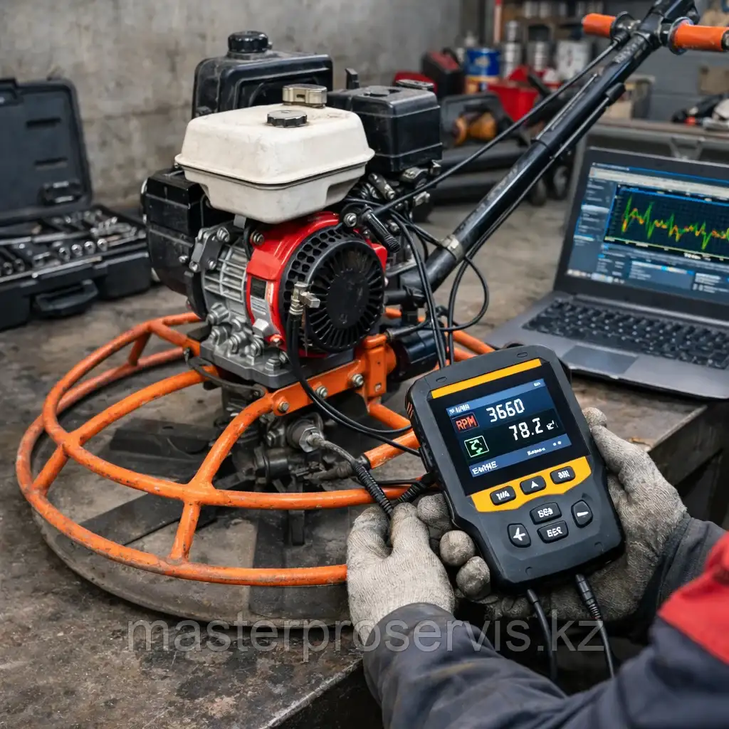 Диагностика затирочной машины — проверка узлов мастером