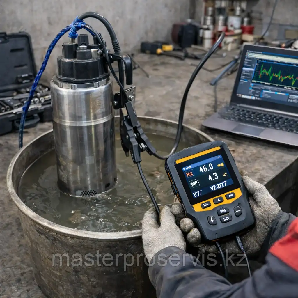 Диагностика погружного насоса — проверка в сервисе