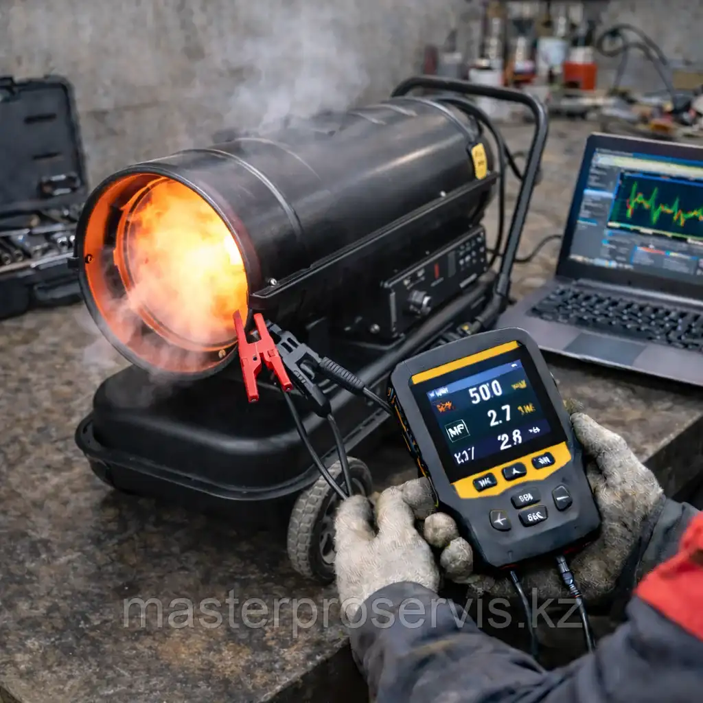 Диагностика дизельной тепловой пушки — проверка узлов мастером